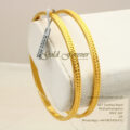22 Carat Gold Pair of Bangles 41.3 Grams code: BG1005