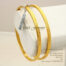 22 Carat Gold Pair of Bangles 41.3 Grams code: BG1005