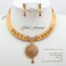 22 Carat Rose Gold Necklace Set 56 Grams code: NS1111