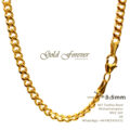 22 Carat Gold Hollow Curb Chain 3.5mm 20 inch 10 Gram