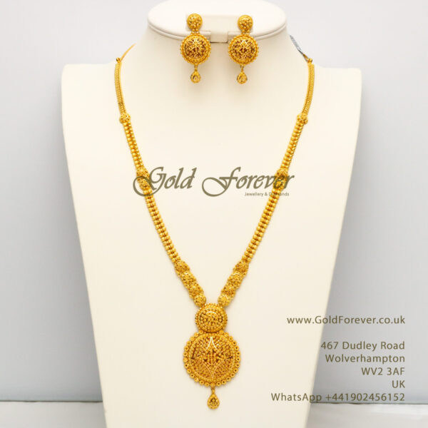 22 Carat Gold Necklace Set 59.2 Grams code: NS1134