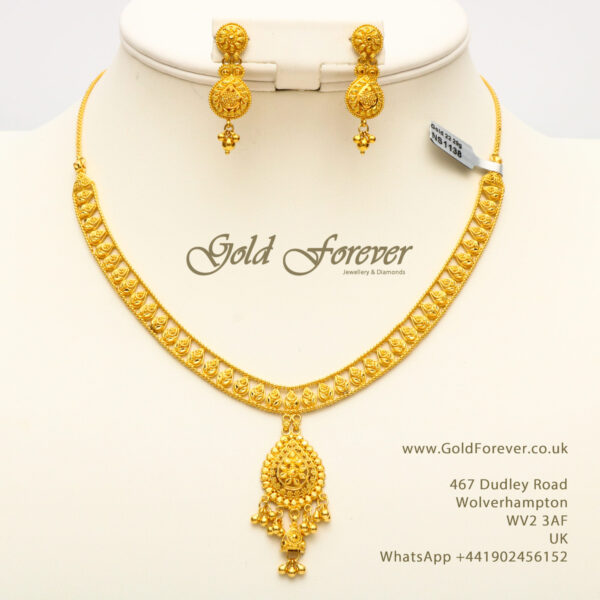 22 Carat Gold Necklace Set 29 Grams code: NS1138